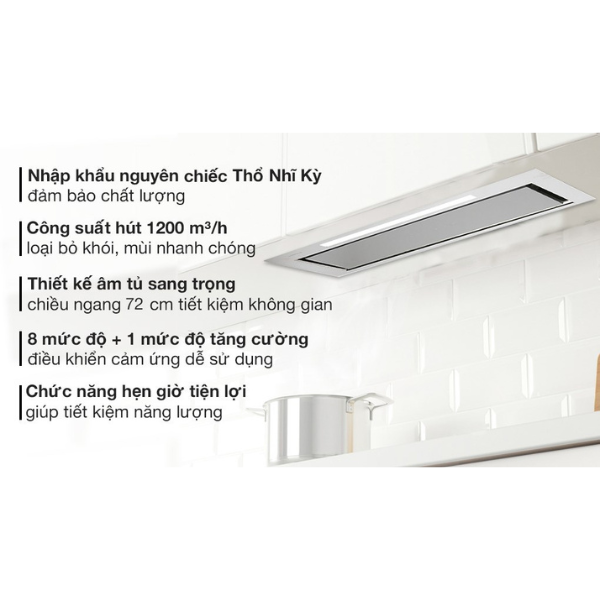 Máy hút mùi âm tủ Hafele HH-BI72A 533.80.027