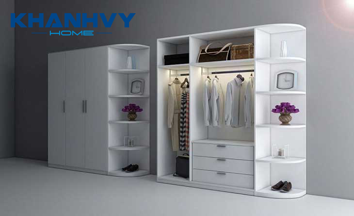 Tủ quần áo giá rẻ có mẫu mã đẹp, chất lượng tốt và giá thành rất hợp lý