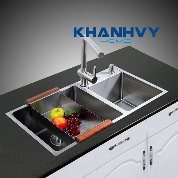 Kiểu dáng chậu rửa chén khi sử dụng