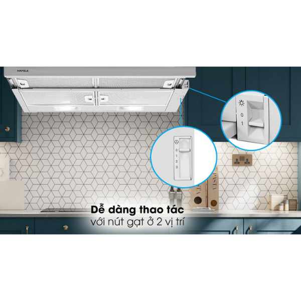 Máy hút mùi Hafele HH-S70A 533.89.031 âm tủ
