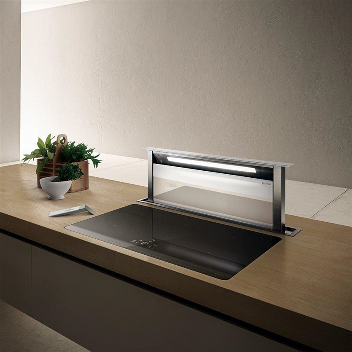 Sản phẩm máy hút mùi âm bàn Elica ADAGIO GME WH/A/90 PRF0106386