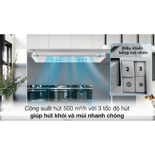 Máy hút mùi âm tủ Hafele HH-TI90D 539.81.085