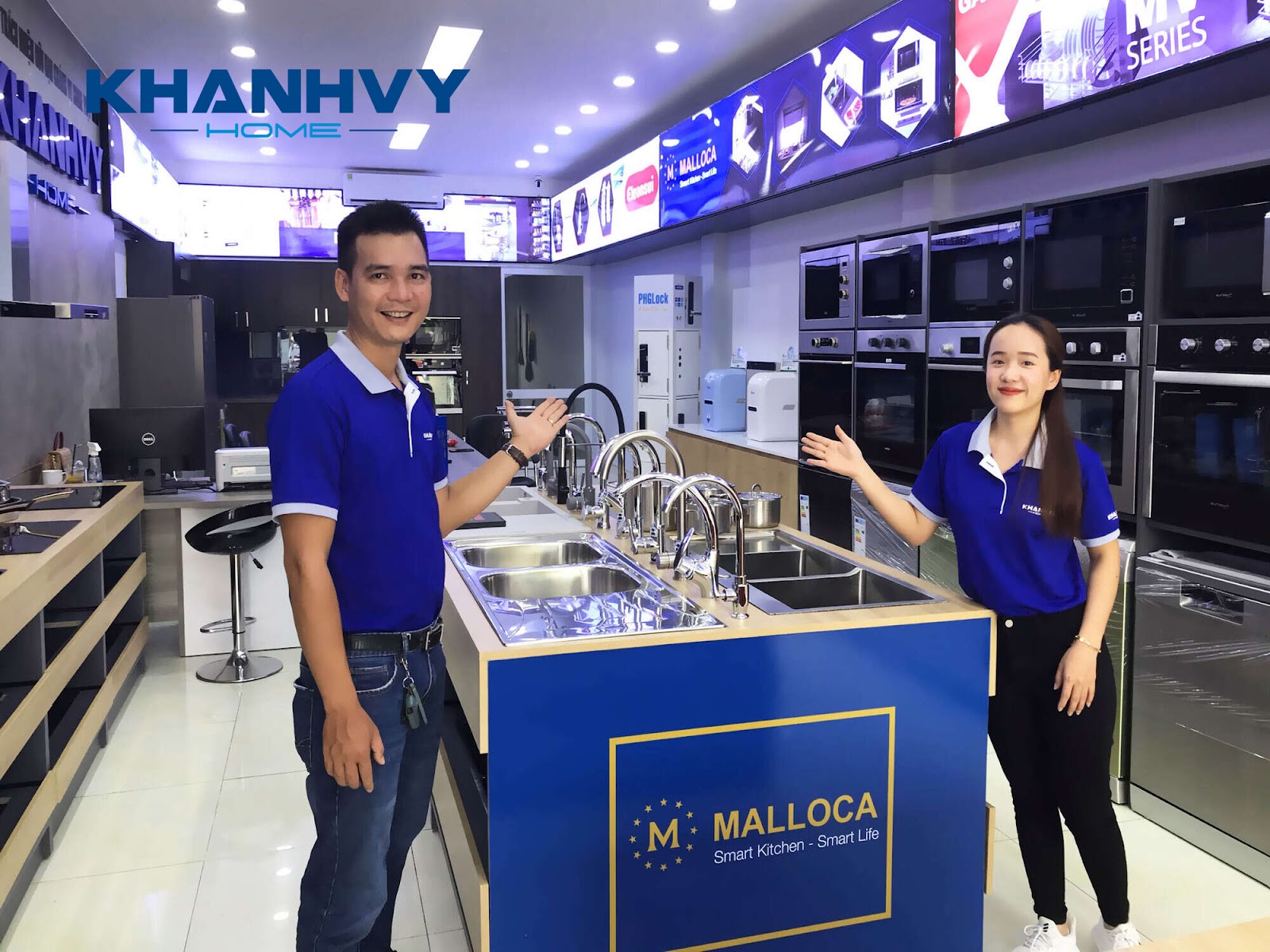 Khánh Vy Home cung cấp thiết bị nhà bếp cao cấp, chính hãng, uy tín, giá thành tốt