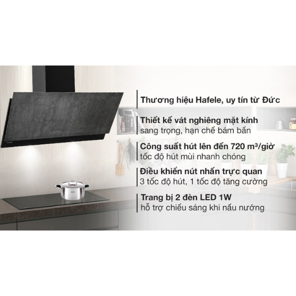 Máy hút mùi Hafele HH-WVS90A 533.86.003