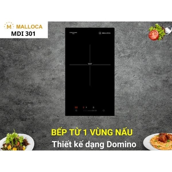 Bếp Từ Âm Malloca MDI 301 (1 Vùng Nấu)