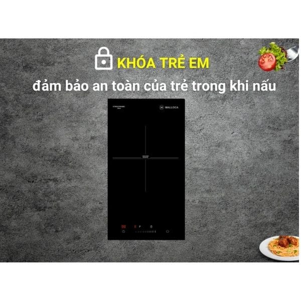 Bếp Từ Âm Malloca MDI 301 (1 Vùng Nấu)