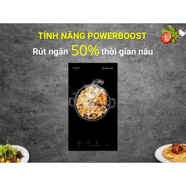 Bếp Từ Âm Malloca MDI 301 (1 Vùng Nấu)