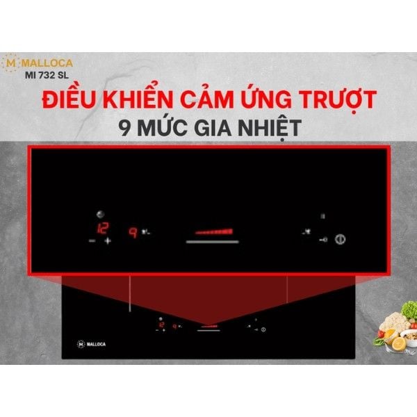 Bếp Từ Âm Malloca MI 732 SL