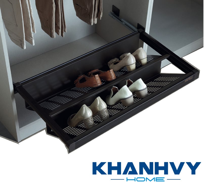 Giá để giày âm tủ Hafele