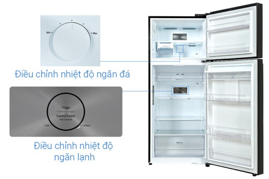 Tủ lạnh LG GN-D372BL Inverter 374 lít