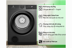 Máy sấy thông hơi Electrolux EDV904N3SC 9kg