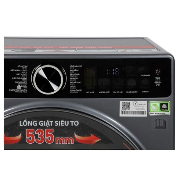 Máy giặt Toshiba TW-T25BU115MWV(MG) Inverter 10.5 kg