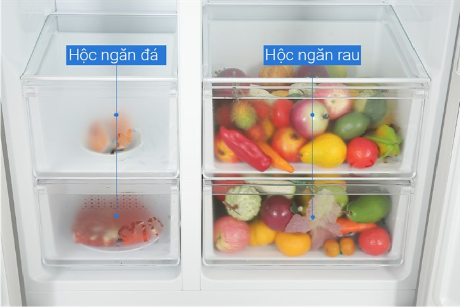 Tủ lạnh LG GR-B256JDS Side By Side 519 lít