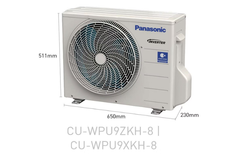 Máy lạnh Panasonic CU/CS-WPU9ZKH-8 Inverter 1 chiều 9.040 BTU 1HP