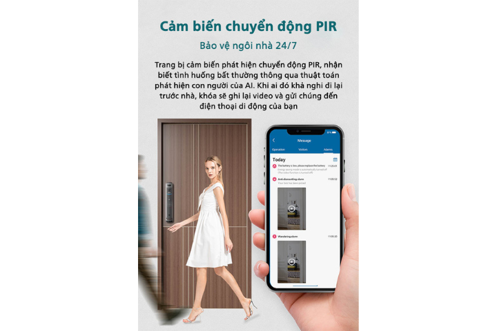 Khóa điện tử Philips DDL7097HWS Black