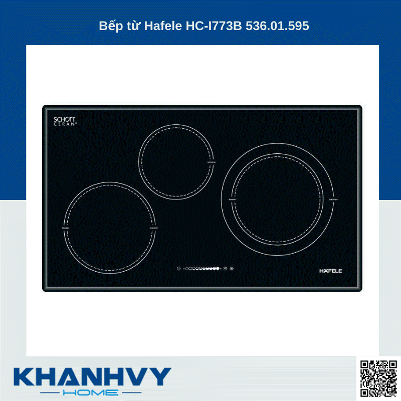 Bếp từ Hafele HC-I773B 536.01.595 thương hiệu uy tín, chất lượng
