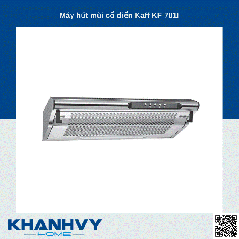 Máy hút mùi Kaff KF-701I phù hợp với mọi gian bếp trong gia đình