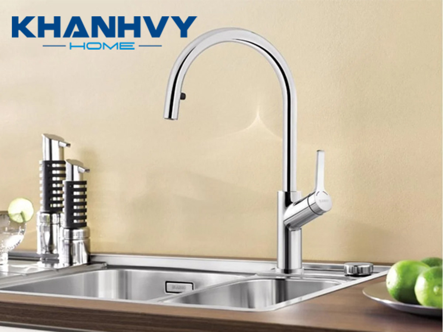 Vòi rửa chén inox Blanco