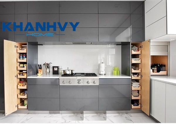 ​Tủ bếp đựng đồ khô hiện nay