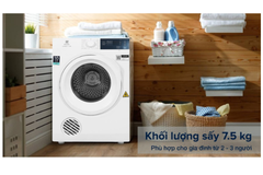 Máy sấy thông hơi Electrolux EDV754H3WB 7.5kg