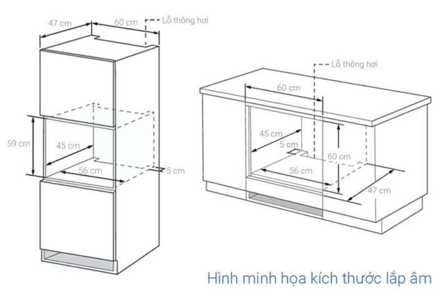 Lò nướng Comfee CO-AC70KB 70 lít