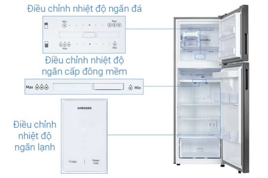 Tủ lạnh Samsung RT35CG5544B1SV 345 lít