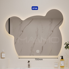 Gương led Maamo MTGS hình tai gấu