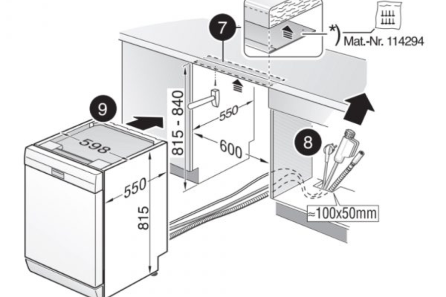 Máy rửa chén Bosch SMS6ZCI85M Series 6 14 bộ
