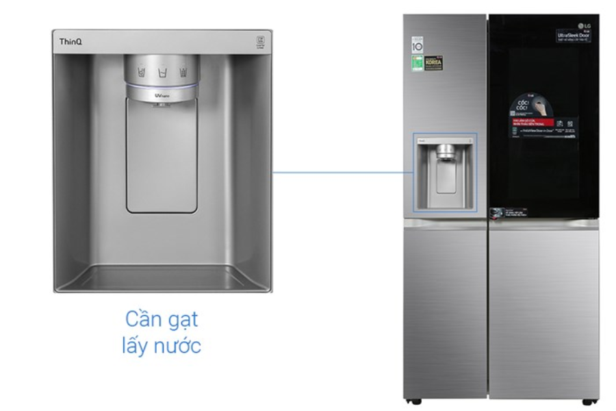 Tủ lạnh LG GR-X257JS Side By Side 635 lít