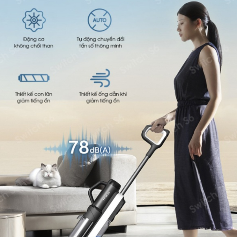 Máy hút bụi Tineco Floor One Switch S6 lau sàn khô ướt