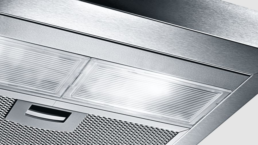 Máy hút khử mùi âm tủ Bosch DHI923GSG HMH có công suất mạnh mẽ đến 380m3/h