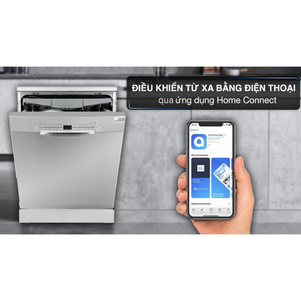Máy rửa chén Bosch SMS2IVI61E - Serie 2, độc lập