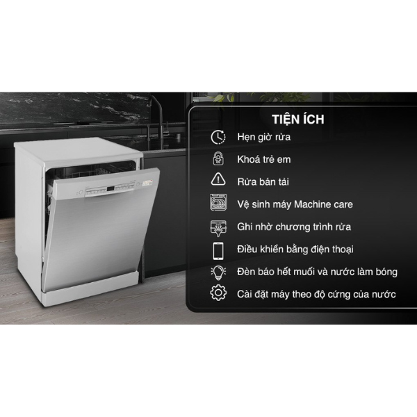 Máy rửa chén Bosch SMS2HAI12E Series 2 13 bộ, độc lập