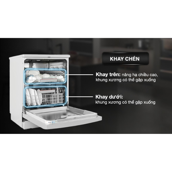 Máy rửa chén Bosch SMS2HAI12E Series 2 13 bộ, độc lập