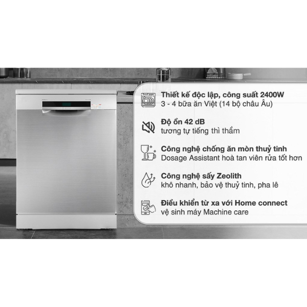 Máy rửa chén Bosch SMS6ZCI08E serie 6