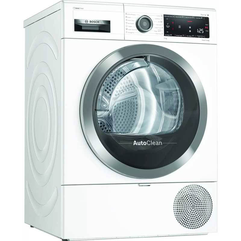 Máy sấy bơm nhiệt Bosch TGB.WTX87MH0SG 9kg Series 8
