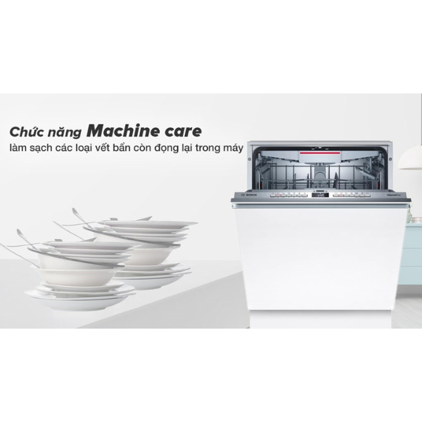 Máy rửa chén Bosch SMV4ECX14E Series 4, 13 bộ, âm tủ Home connect