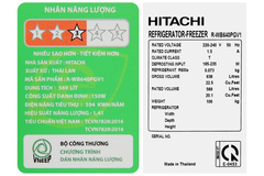 Tủ lạnh Hitachi R-WB640PGV1 GCK 569 lít