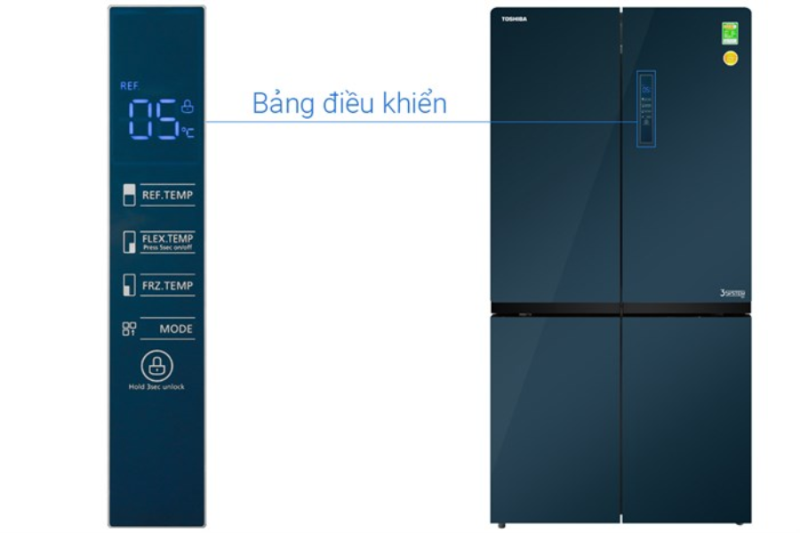 Tủ lạnh Toshiba GR-RF690WE-PGV 622L