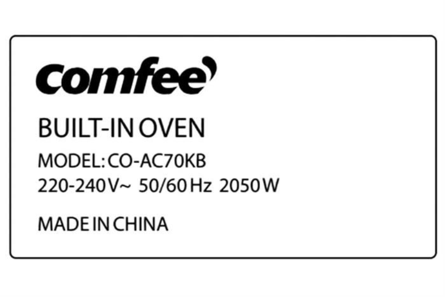 Lò nướng Comfee CO-AC70KB 70 lít
