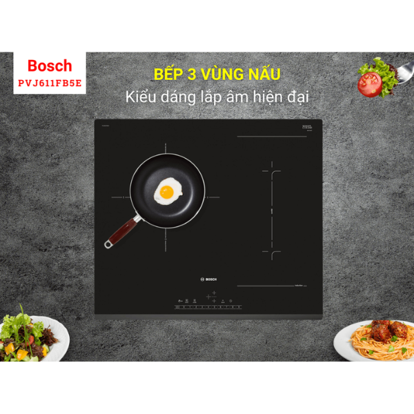 Bếp từ Bosch PVJ611FB5E 60CM Series 6