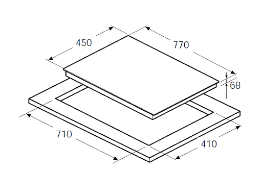 Thông số kỹ thuật của bếp từ Hafele HC-I773D 536.61.585