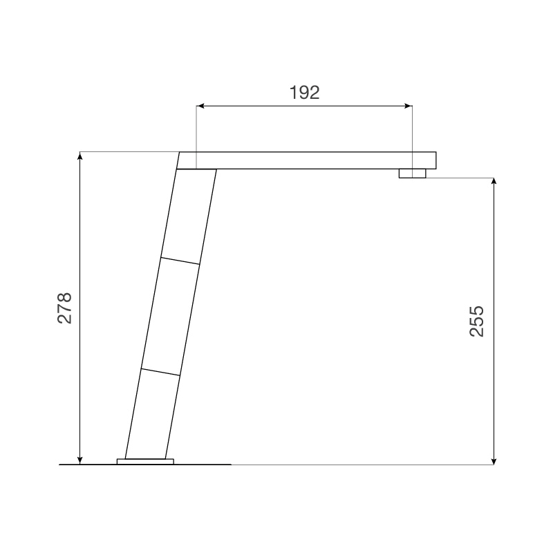 Thông số kích thước vòi Malloca K131BL