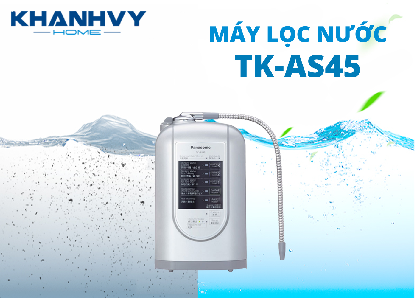 Máy điện giải ion kiềm TK AS45