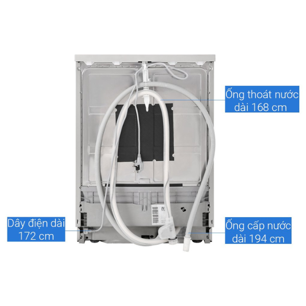 Máy rửa chén Bosch SMS63L08EA Series 6, 12 bộ, độc lập