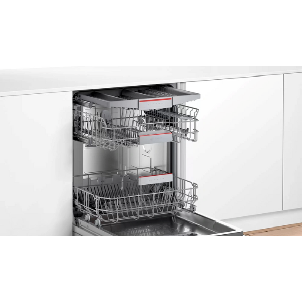 Máy rửa chén Bosch SMI4HCS48E Series 4, Home connect 14 bộ, bán âm
