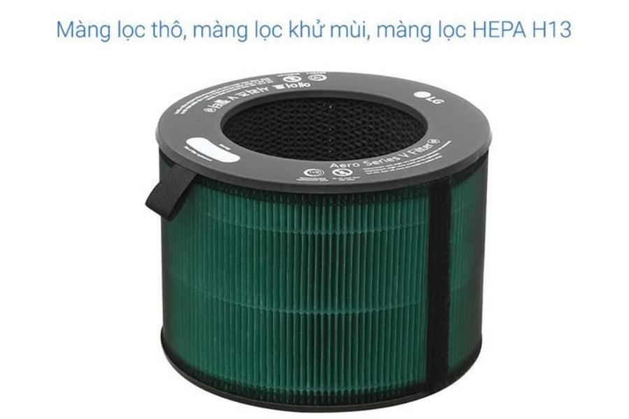 Máy lọc không khí LG AS20GPBK0 PuriCare AeroFurniture Công nghệ UVnano™ Màu nâu