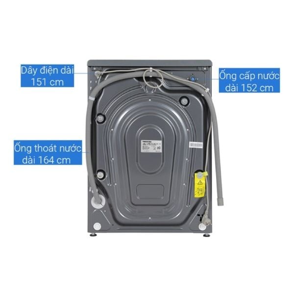 Máy giặt Toshiba TW-T25BU115MWV(MG) Inverter 10.5 kg