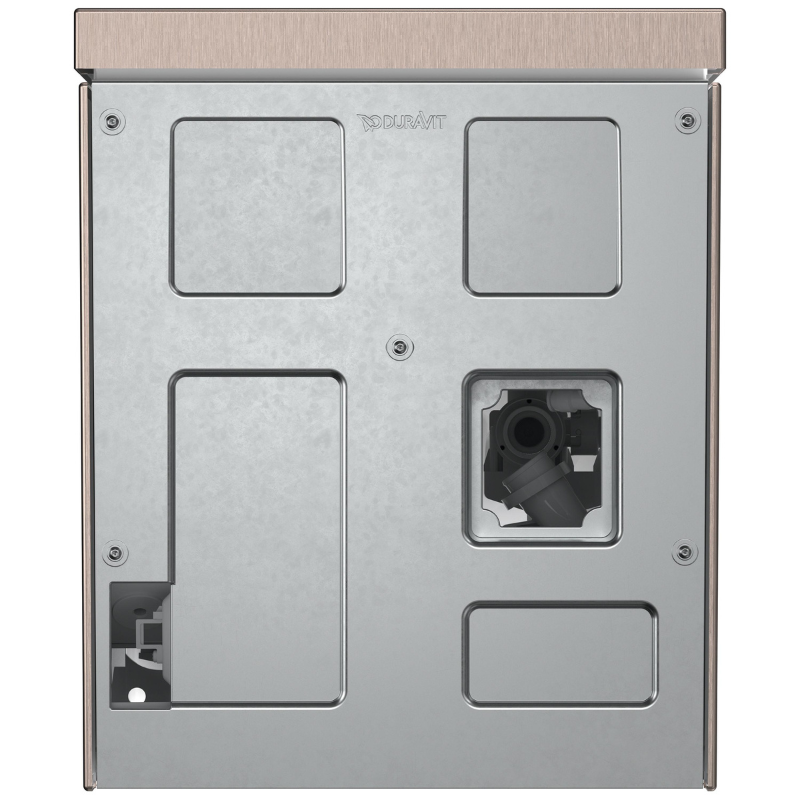 Bồn cầu điện tử Duravit 620000002500320 dòng sensowahs I plus màu thép