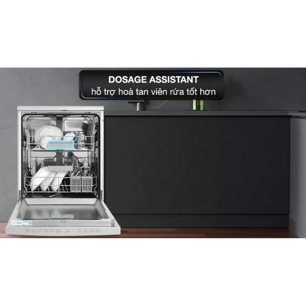 Máy rửa chén độc lập Bosch SMS4IVI01P Series 4 12 bộ Home connect